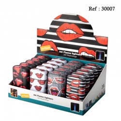 Briquet JB3 Torche Lips, display de 20