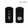 MYON Viraron 3 jet lighter Black with piercer and pin