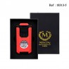 MYON Viraron 3 jet lighter Red with piercer and pin