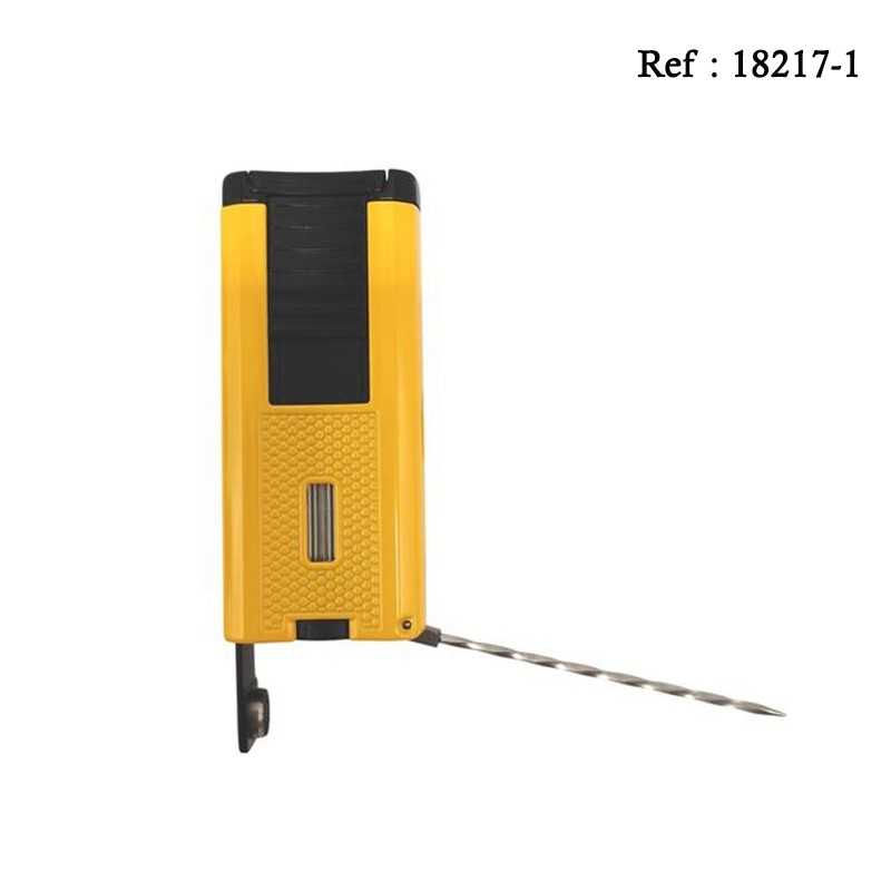 MYON CEYRESTE Yellow 3 jet lighter with piercer and pin