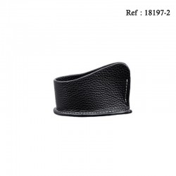 MYON leather Black Pipe stand