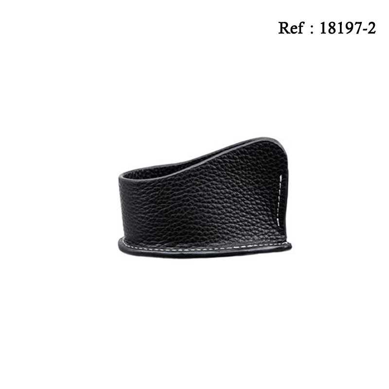 MYON leather Black Pipe stand