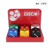 metal Dice grinder assorted per 6 pcs