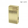 Jean Claude Gold Double-Flame Lighter (soft flame and jet flame)