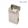 Briquet Jean Claude Silver Double flamme ( flamme douce & jet )