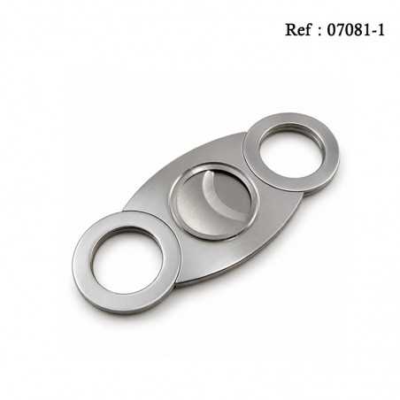 Cigar cutter stainless steel Silver