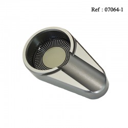 Cendrier cigare métal Gris pour 1 cigare Ø 68mm