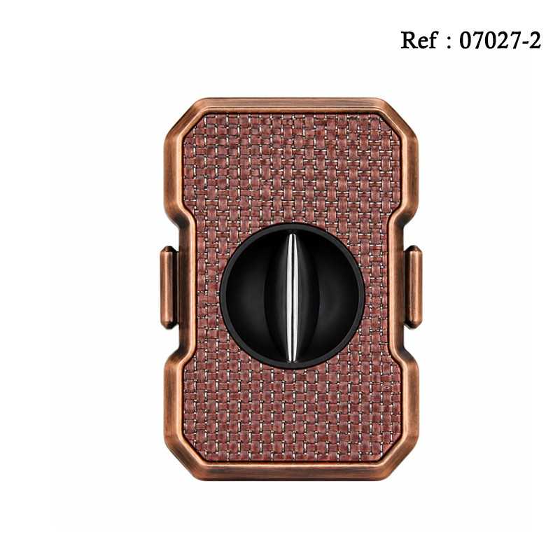 Coupe cigares lame V Cuivre antique