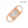 Coupe cigares oval cuivré 200 x 51 x 46 mm