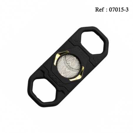 Coupe cigares ABS Noir avec repose cigare, 103 x 40mm